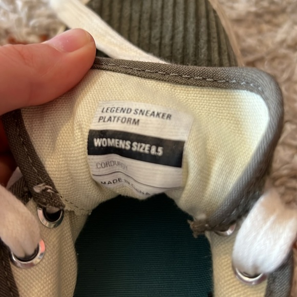 SeaVees Women's Legend Platform Sneaker In Burnt Olive - Picture 8 of 8